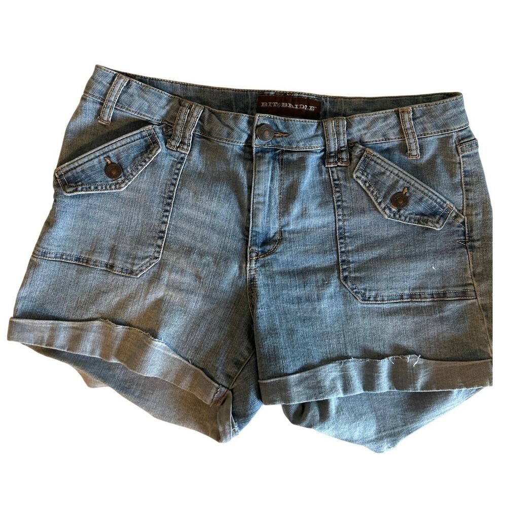 Bit & Briddle jean cutoff shorts size 12